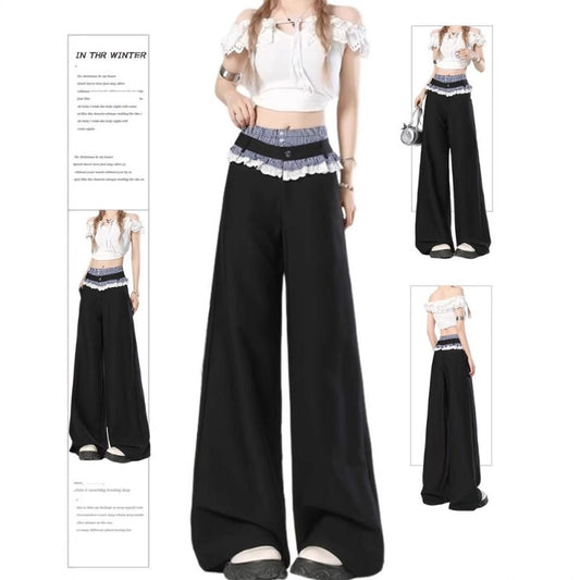Women casual pants retrosummerloose