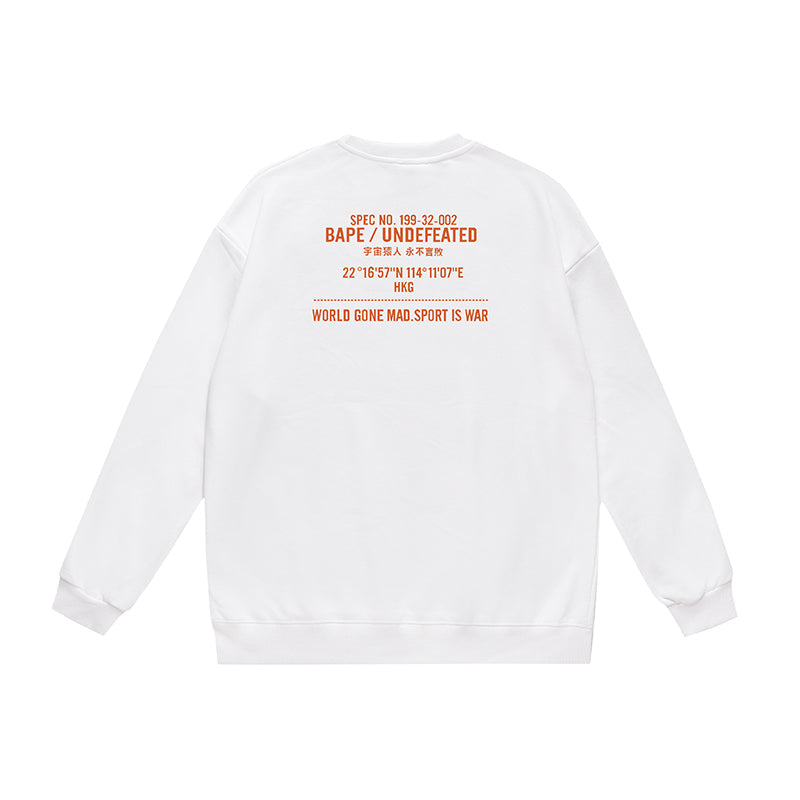 Bathing ape Crew neck sweatshirt