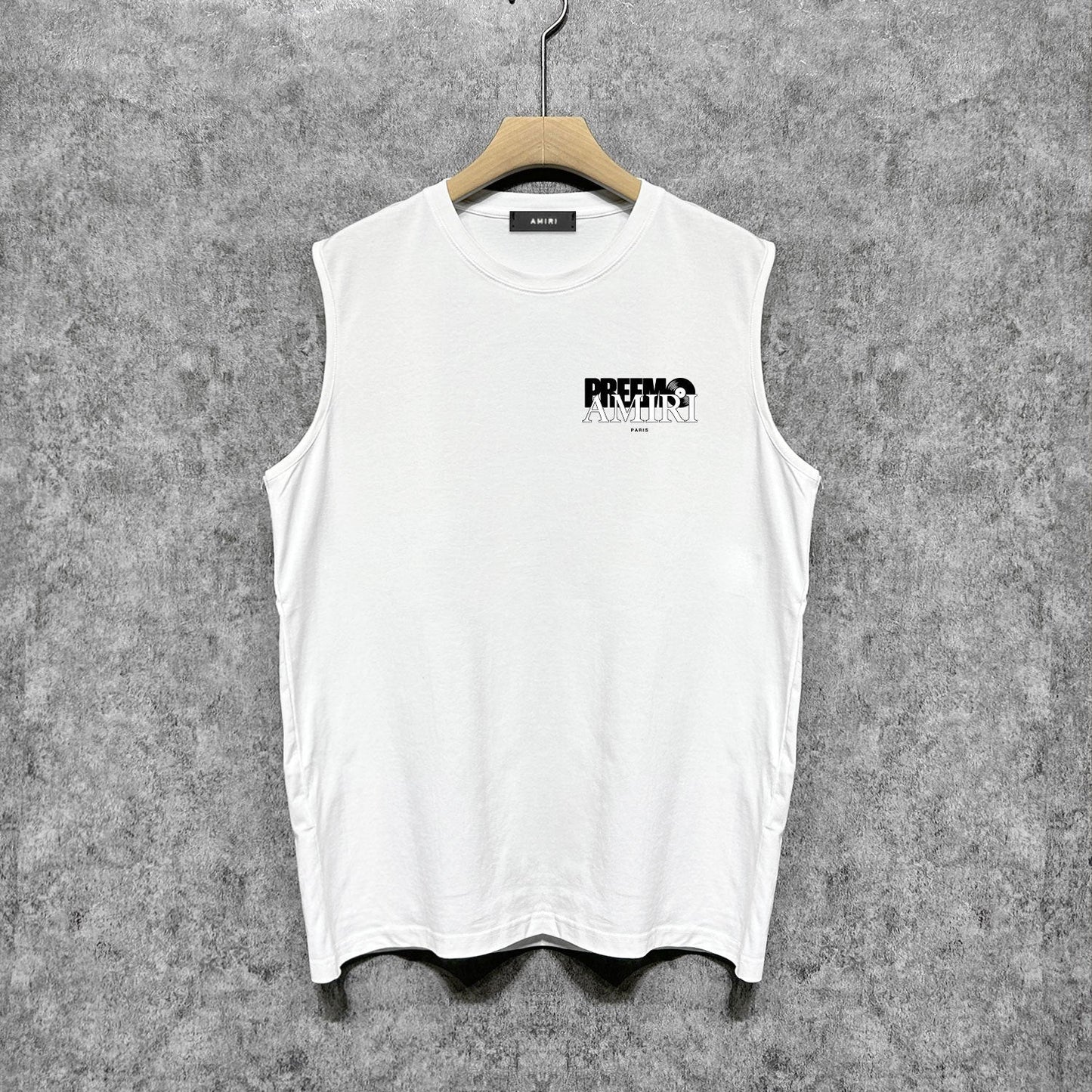 Amiri tank top six-pointed star printing