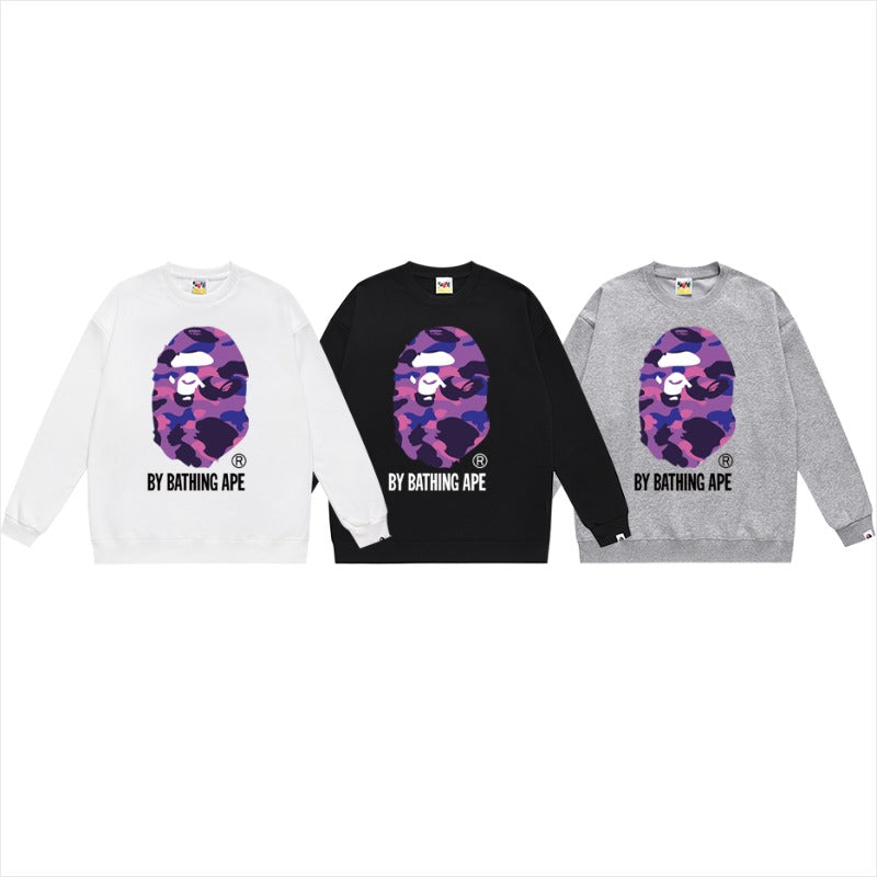 Bathing ape Crew neck sweatshirt