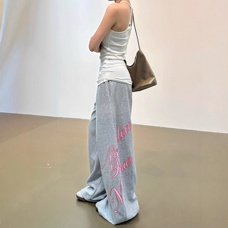 Women casual pants Y2K women loose sweatpants