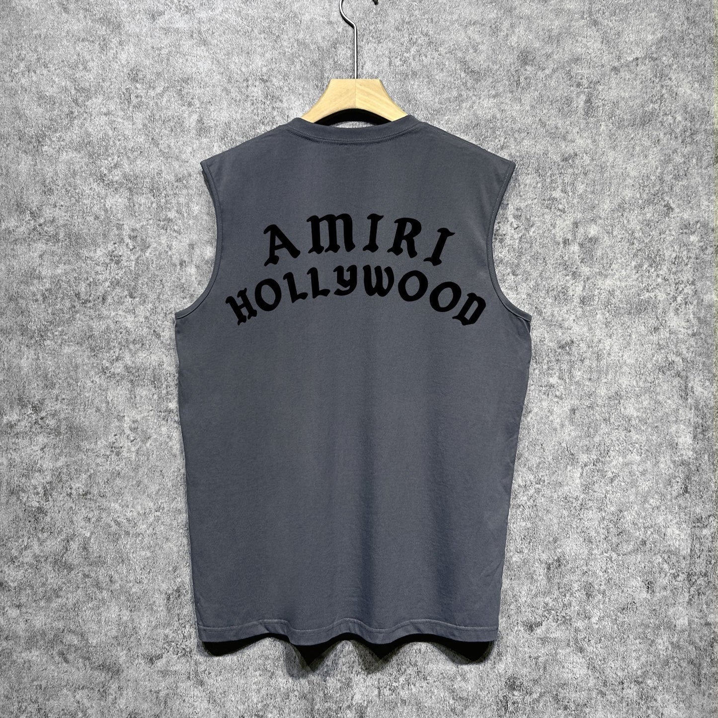 Amiri tank top hollywood pure letterprinting