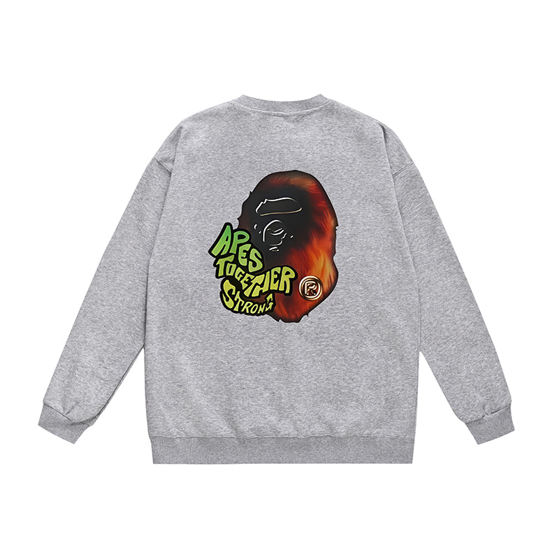 Bathing ape Crew neck sweatshirt