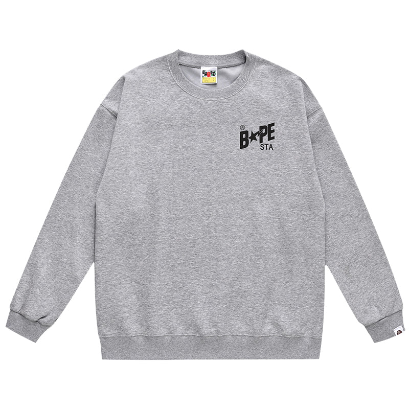 Bathing ape Crew neck sweatshirt