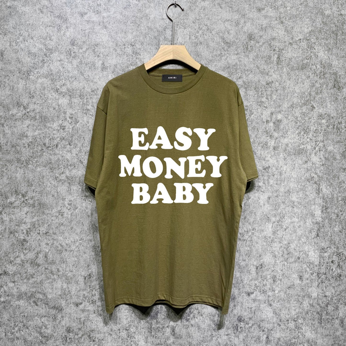 Amiri t shirts letterprinting short sleeves