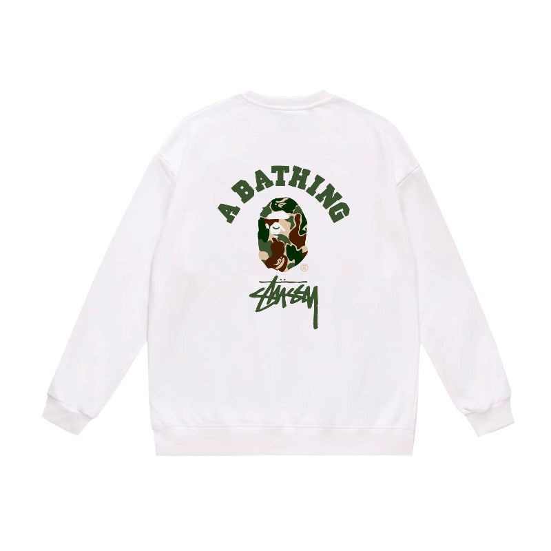 Bathing ape Crew neck sweatshirt