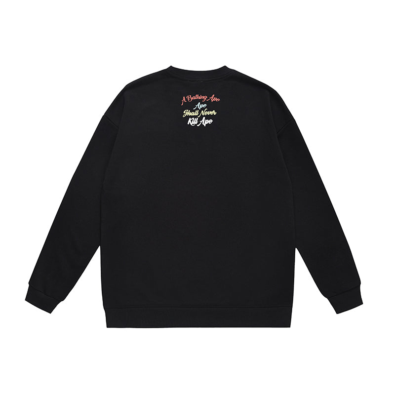 Bathing ape Crew neck sweatshirt