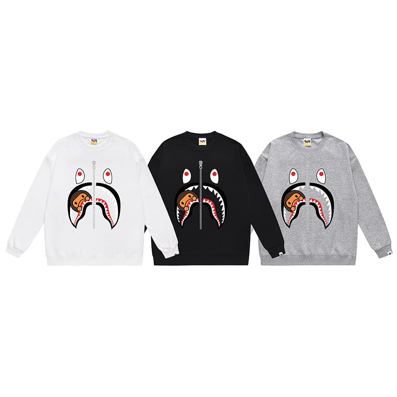 Bathing ape Crew neck sweatshirt