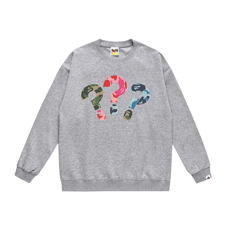 Bathing ape Crew neck sweatshirt