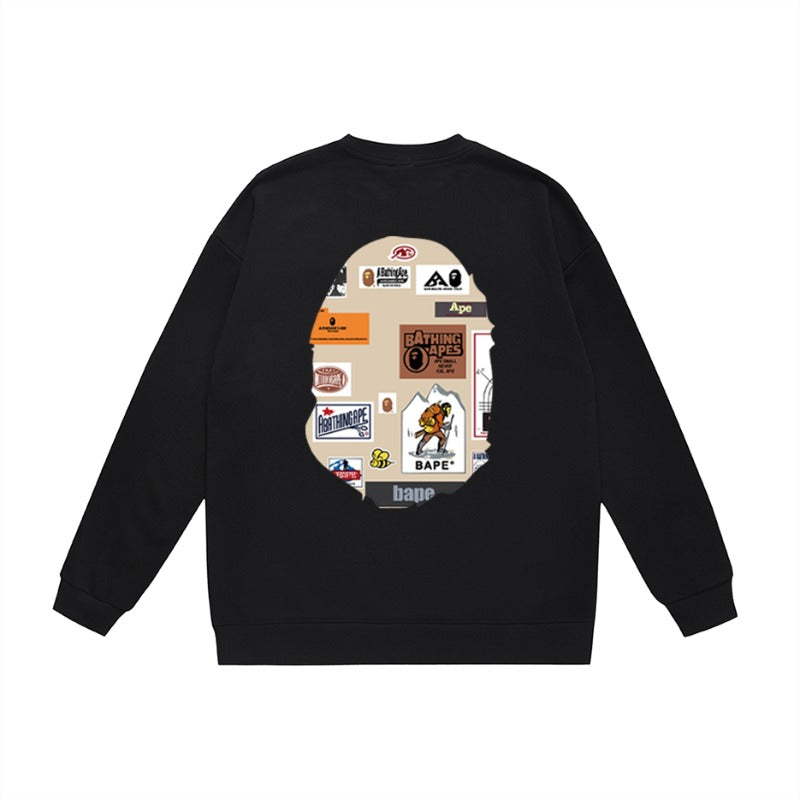 Bathing ape Crew neck sweatshirt