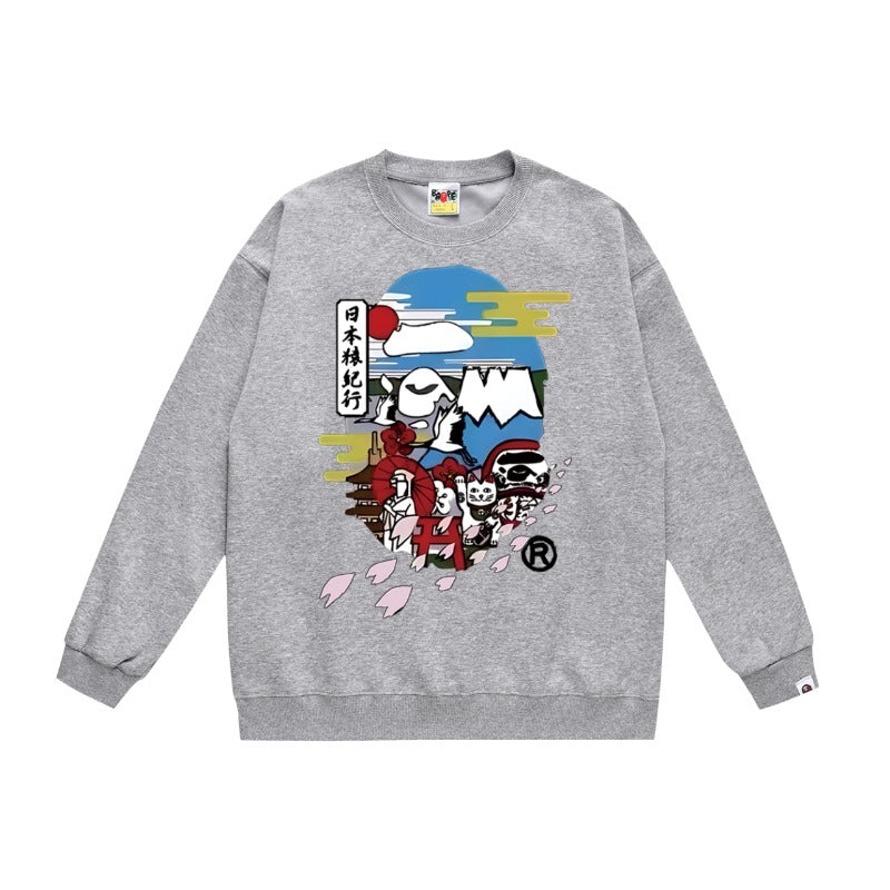 Bathing ape Crew neck sweatshirt