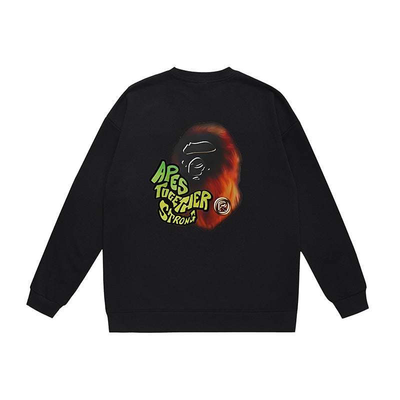 Bathing ape Crew neck sweatshirt