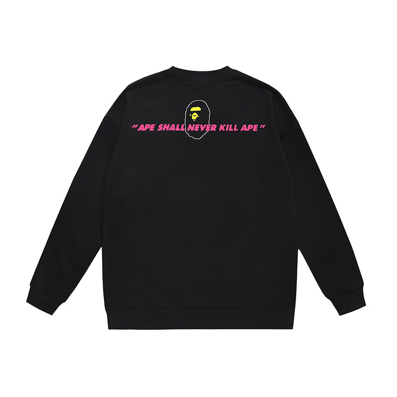 Bathing ape Crew neck sweatshirt