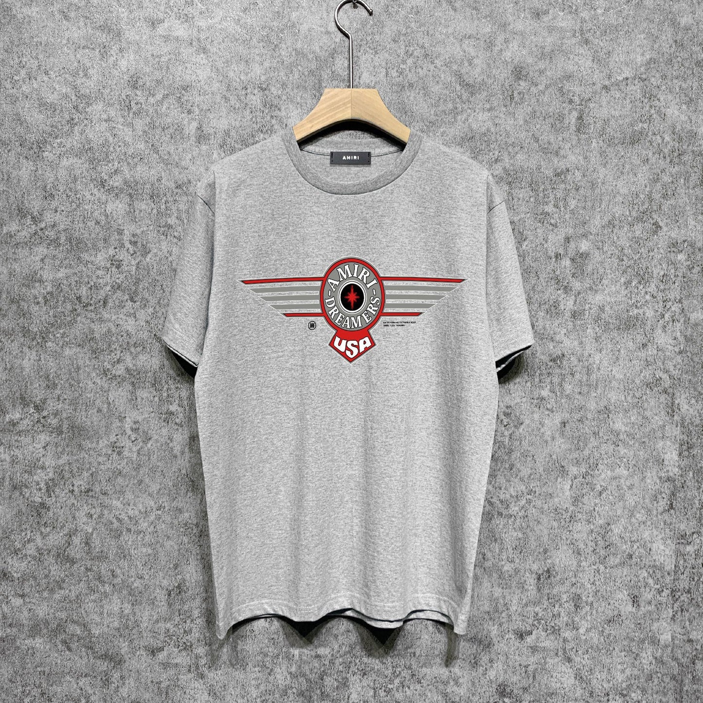 Amiri t shirts flying eagle wings chapter printing short sleeve