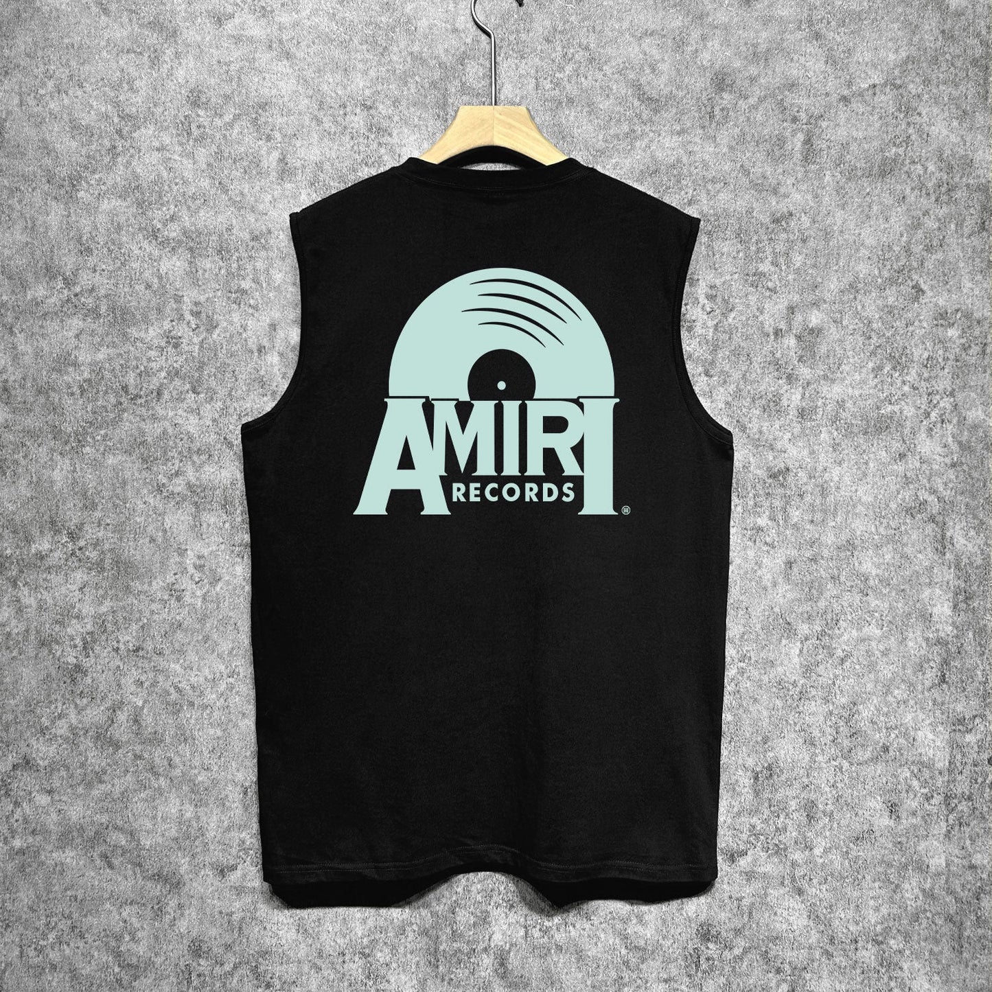 Amiri tank top large radar printing