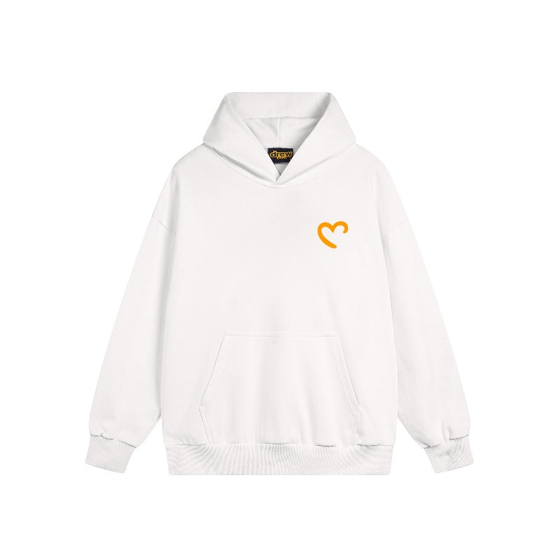 Drew house hoodie - autumn/winter d@ew imperfect heart graphic pullover hoodie - wholesale single piece