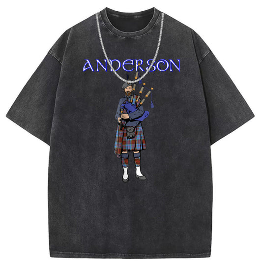 Men T Shirts Crew neck short sleeve T-shirt washed old American style