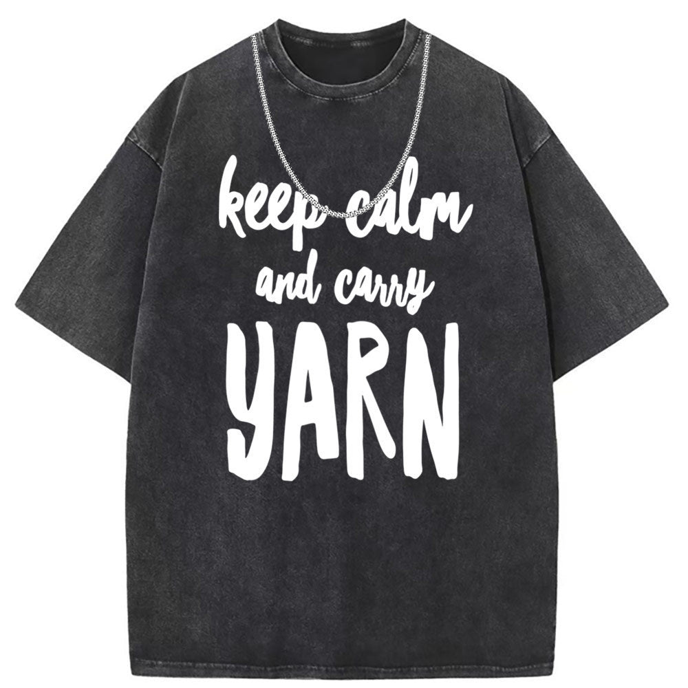 Men T Shirts Crew neck short-sleeved T-shirt washed and old