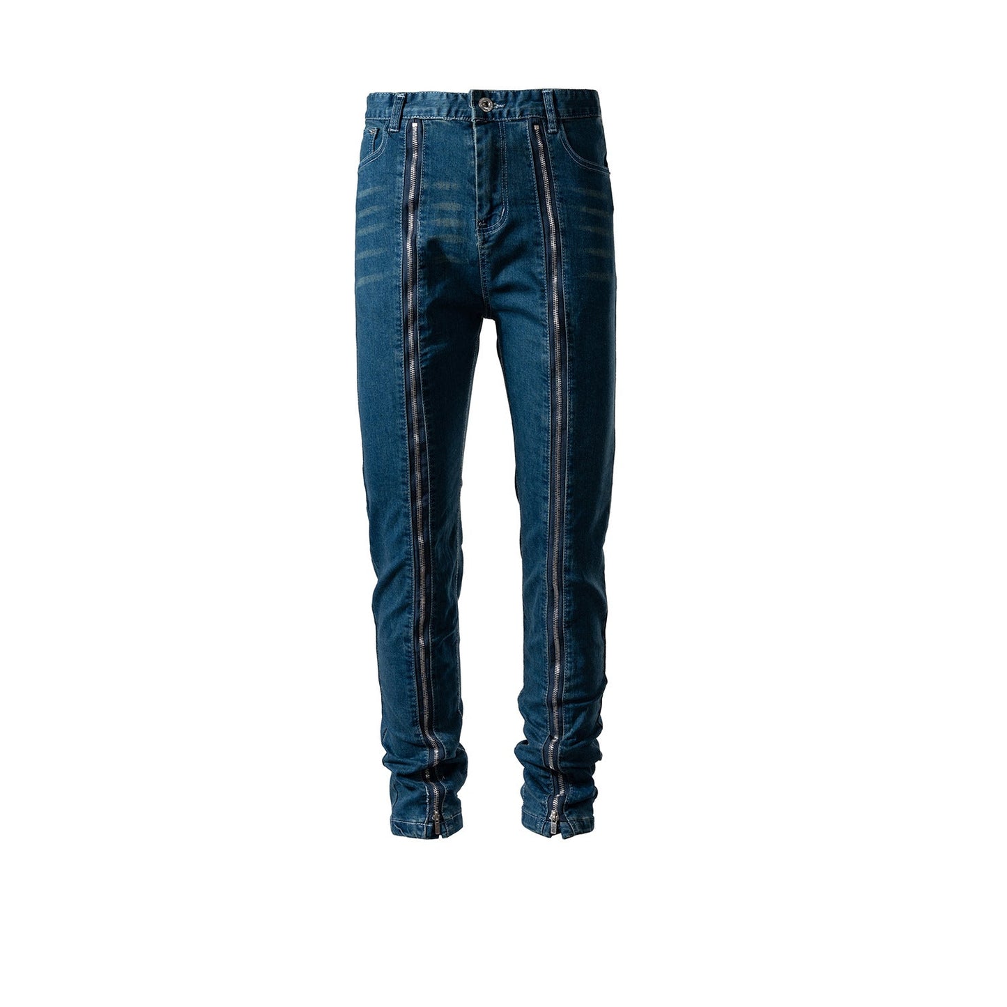 MIJKO Men's Vintage Pants MIJKO Wide-footed Flared Trousers Men's and Women's Jeans