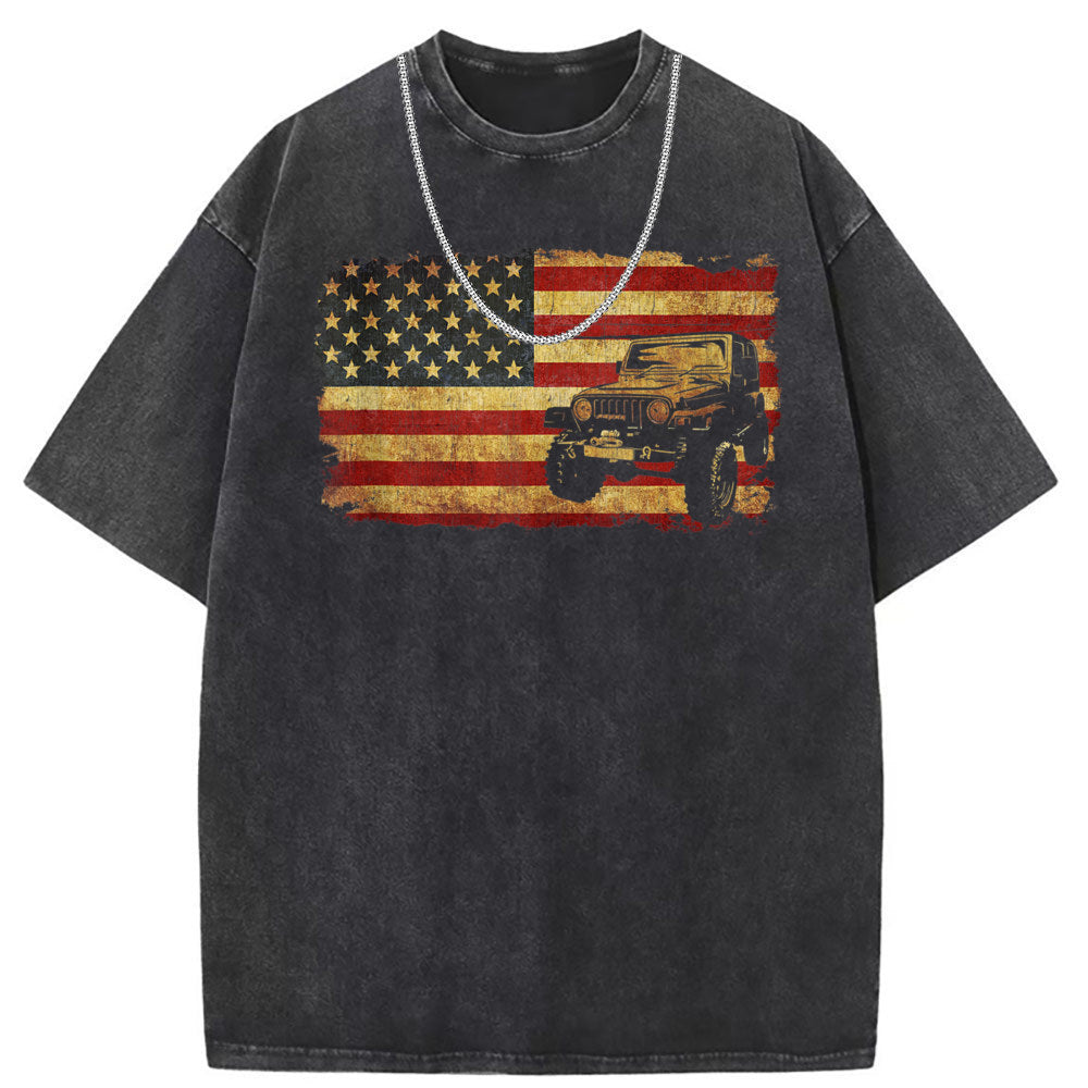 Mens T Shirts Vintage Old Short Sleeve T-Shirts