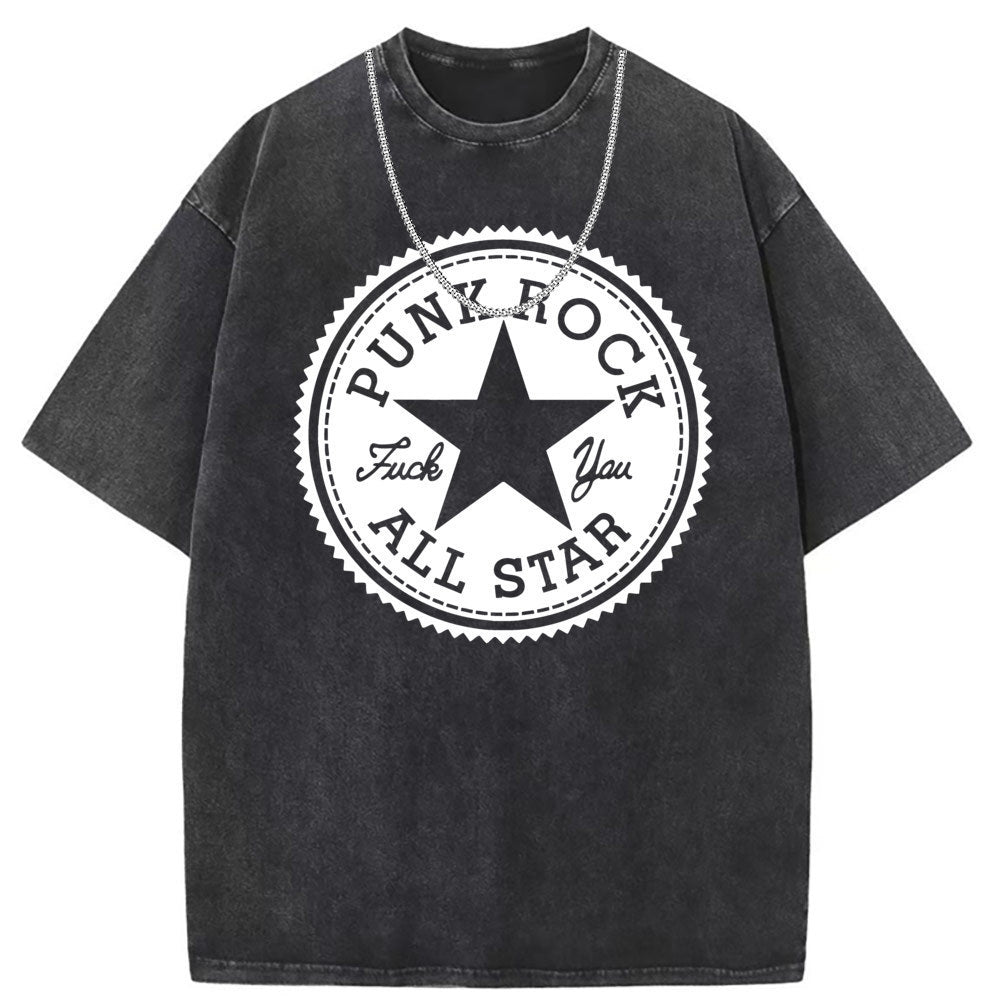 Men T Shirts Old vintage cotton short-sleeved T-shirt