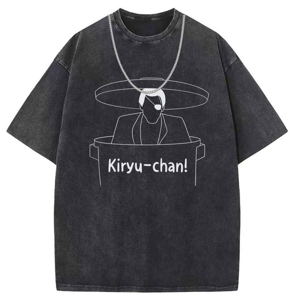 Men T Shirts Washed Old Punk Short Sleeve T-Shirt Loose