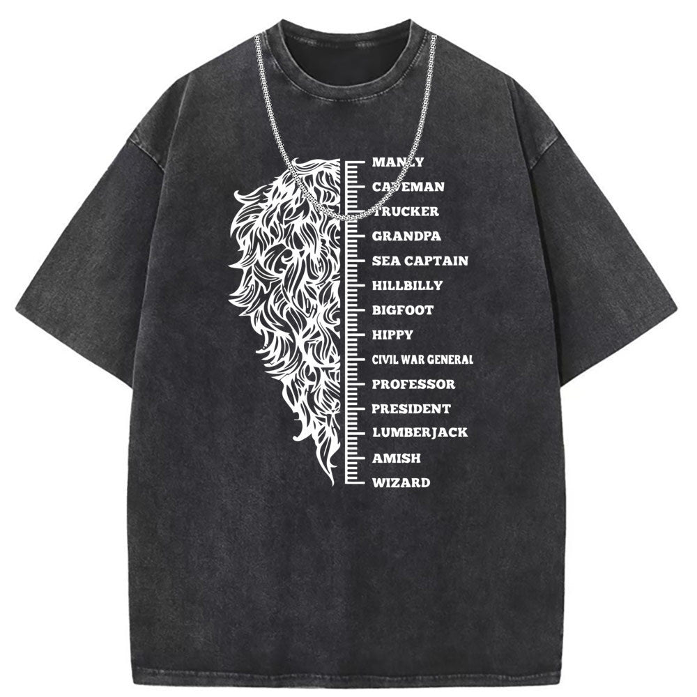 Men T Shirts Vintage old anime oversize printed short-sleeved T-shirt