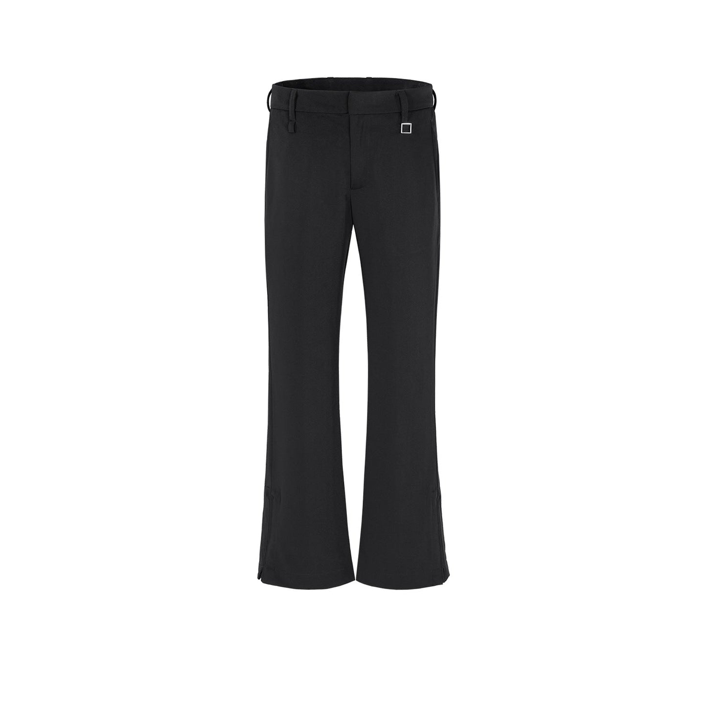 MIJKO Men's Vintage Pants MIJKO Men's Women's Trousers Slit-slit micro-pull pants
