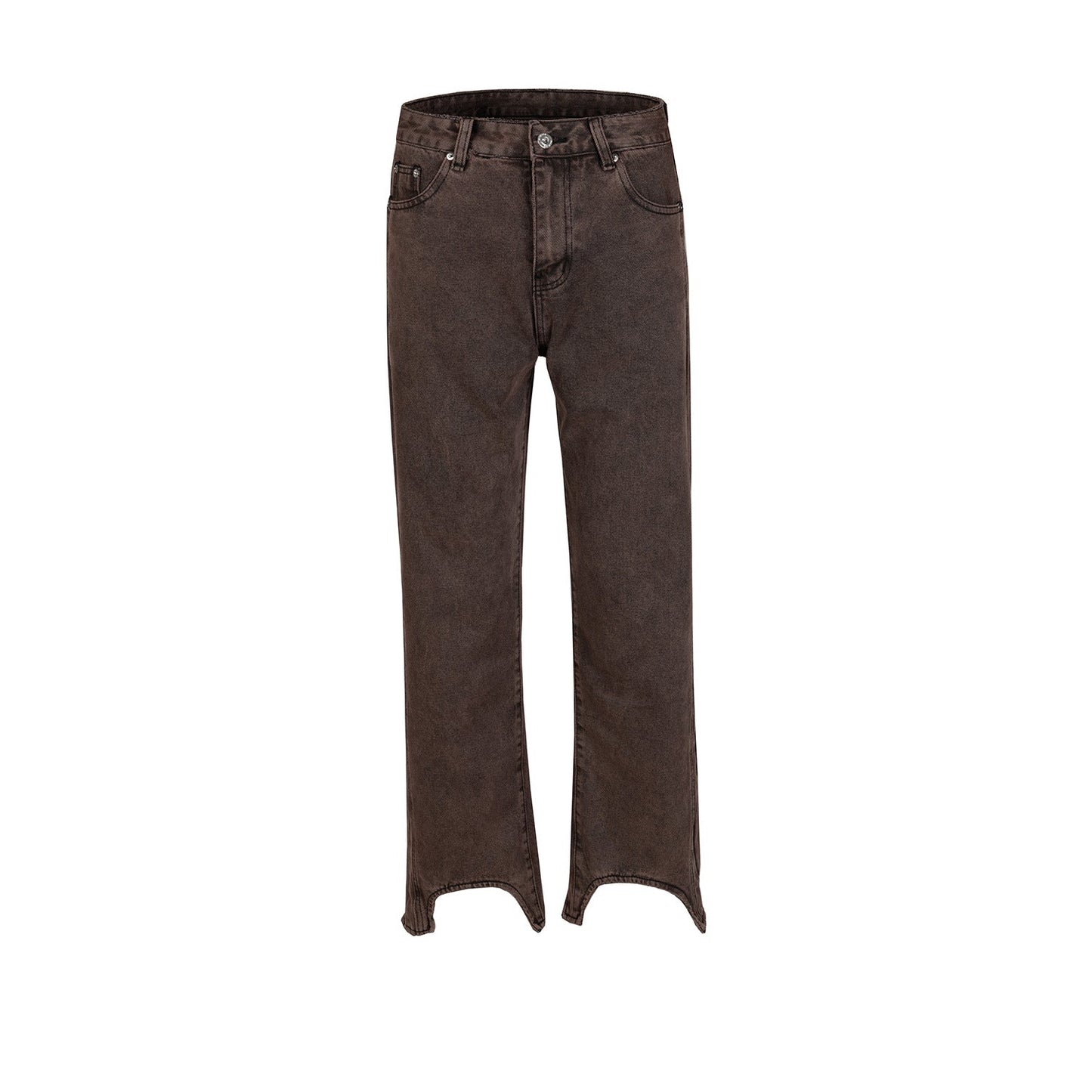 MIJKO Men's Vintage Pants MIJKO trousers men's and women's washed jeans