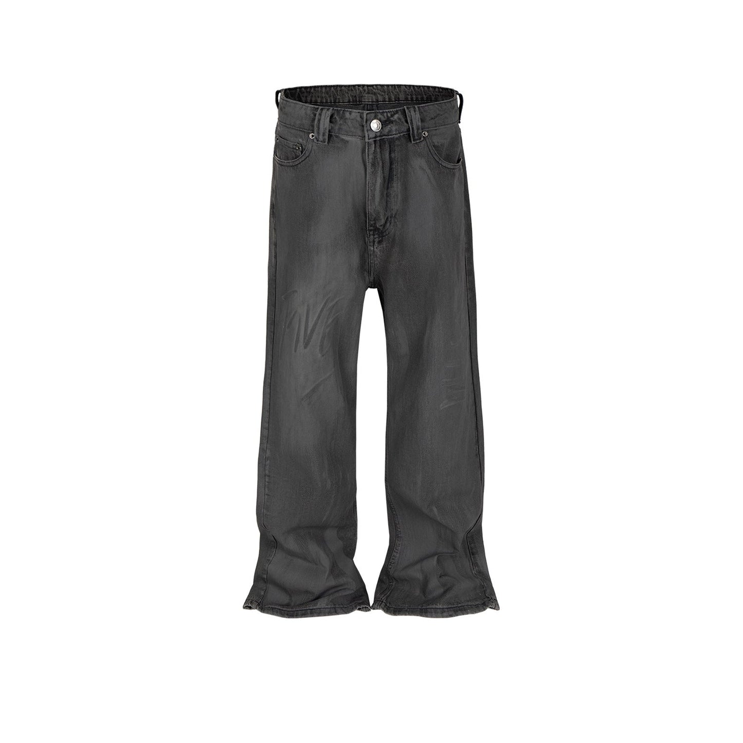 MIJKO Men Vintage Pants MIJKO Trousers Neutral and Washed Jeans