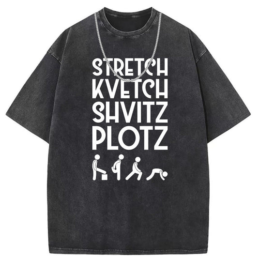 Men T Shirts Vintage old anime oversize printed short-sleeved T-shirt