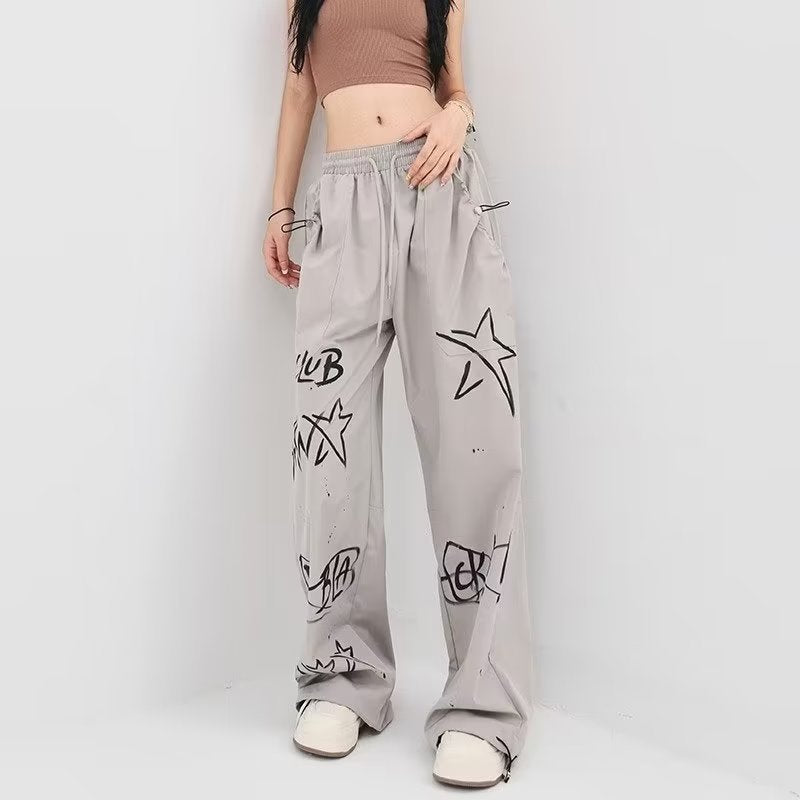 Women casual pants women's autumn loose sports trousers