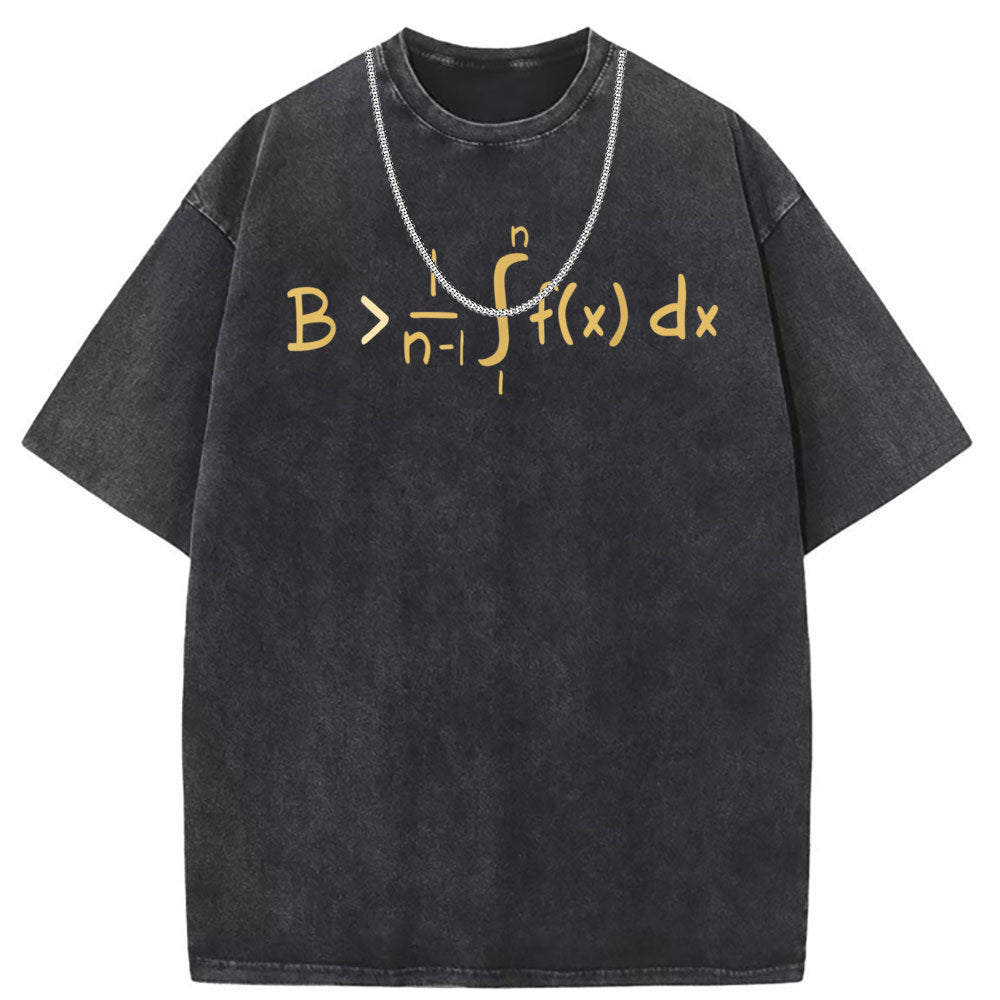 Men T Shirts Short-sleeved T-shirt washed and made old American street