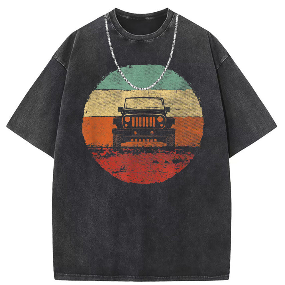 Mens T Shirts Vintage Old Short Sleeve T-Shirts