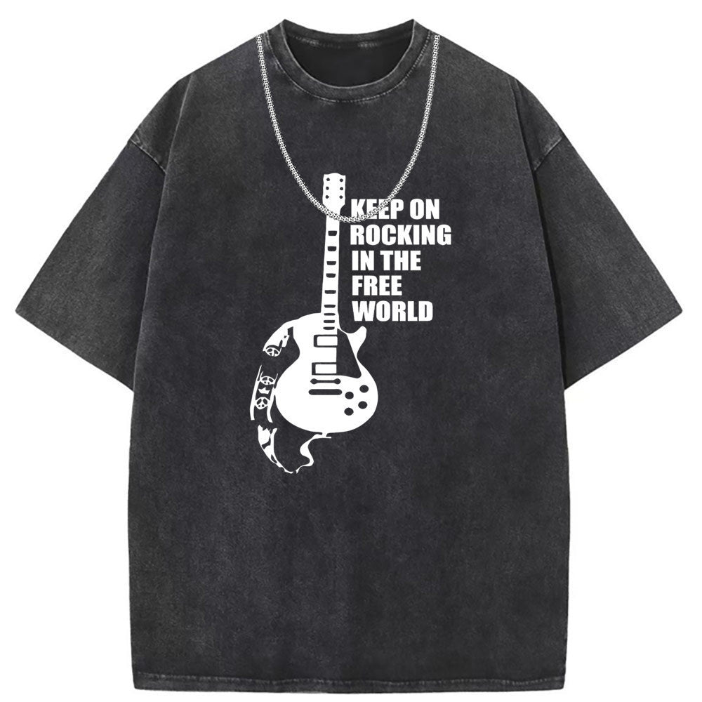 Men T Shirts Vintage old anime oversize printed short sleeves