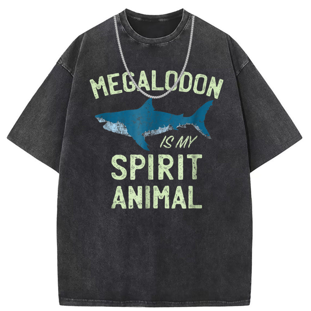 Men T Shirts Short Sleeve T-Shirts Women Washed Old American