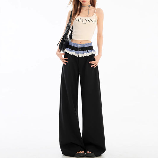 Women casual pants casual lace, slacks