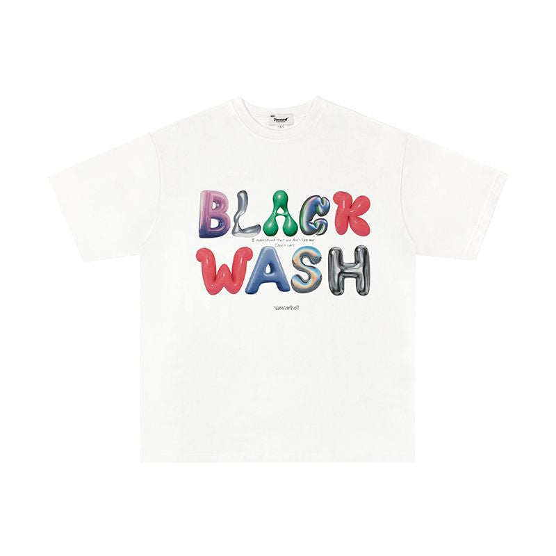 Mens T Shirts Oversize Couple Short Sleeves
