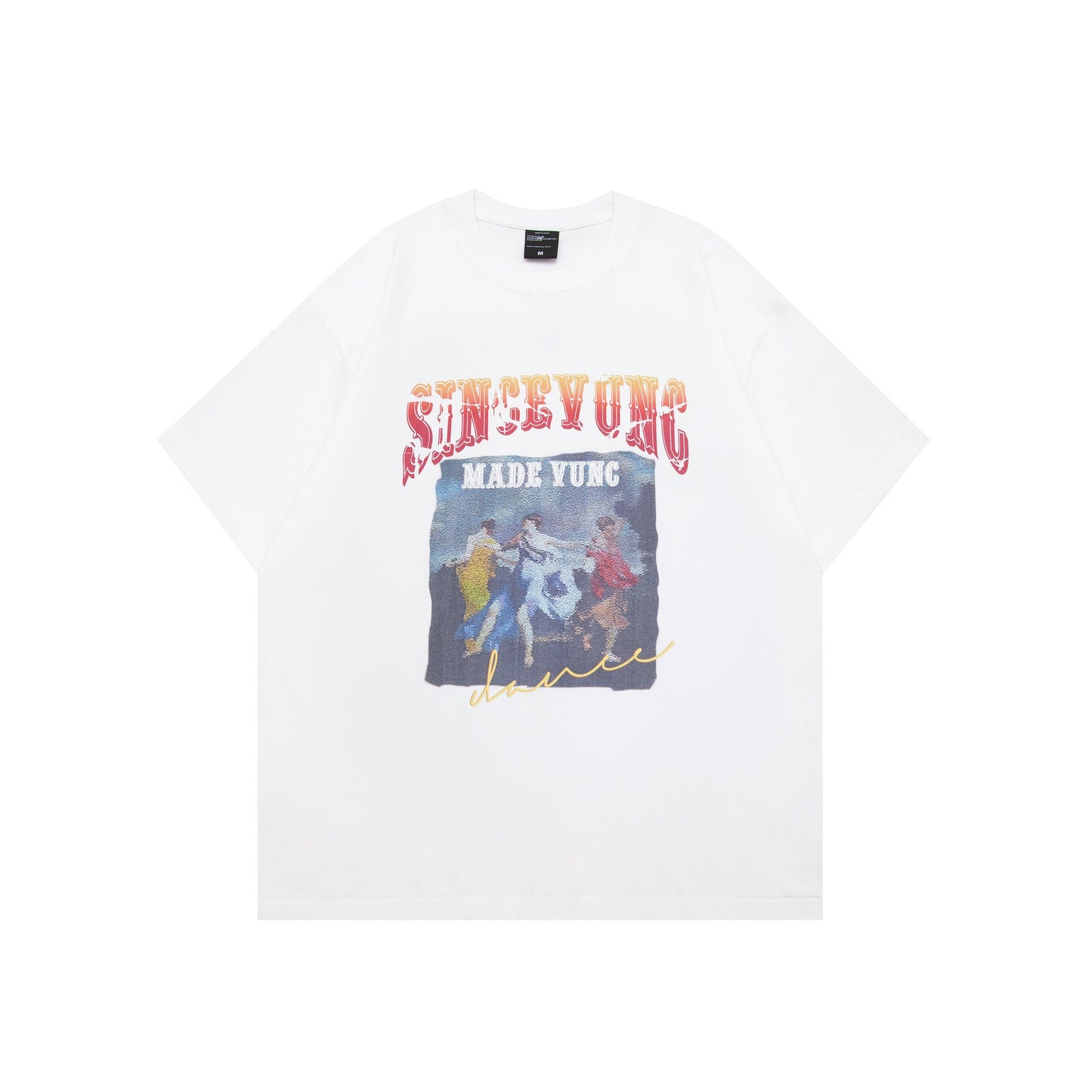 Men T Shirts Summer Vintage Men