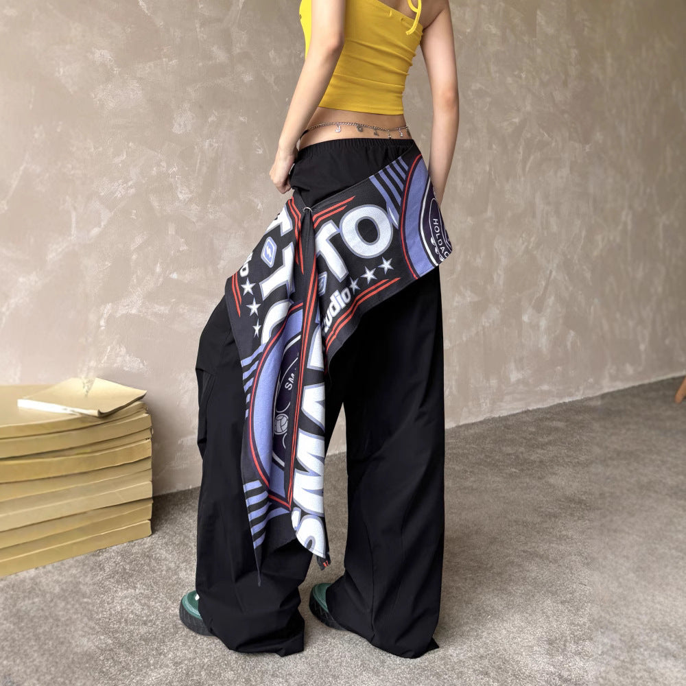Women casual pant retrosummer