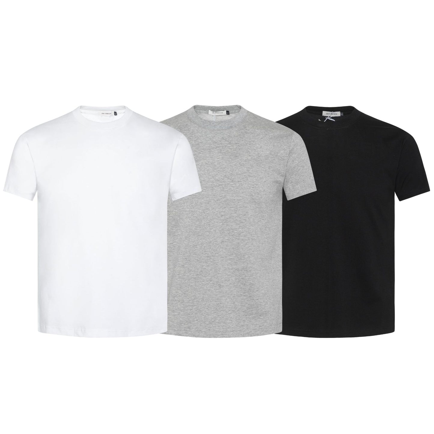 Men t shirts summer small collar loose