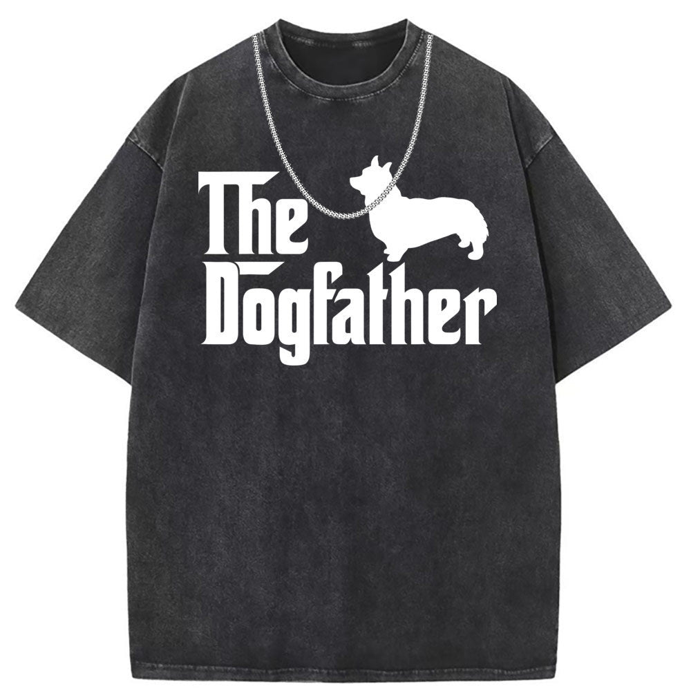 Men T Shirts Short-sleeved T-shirt women washed and old