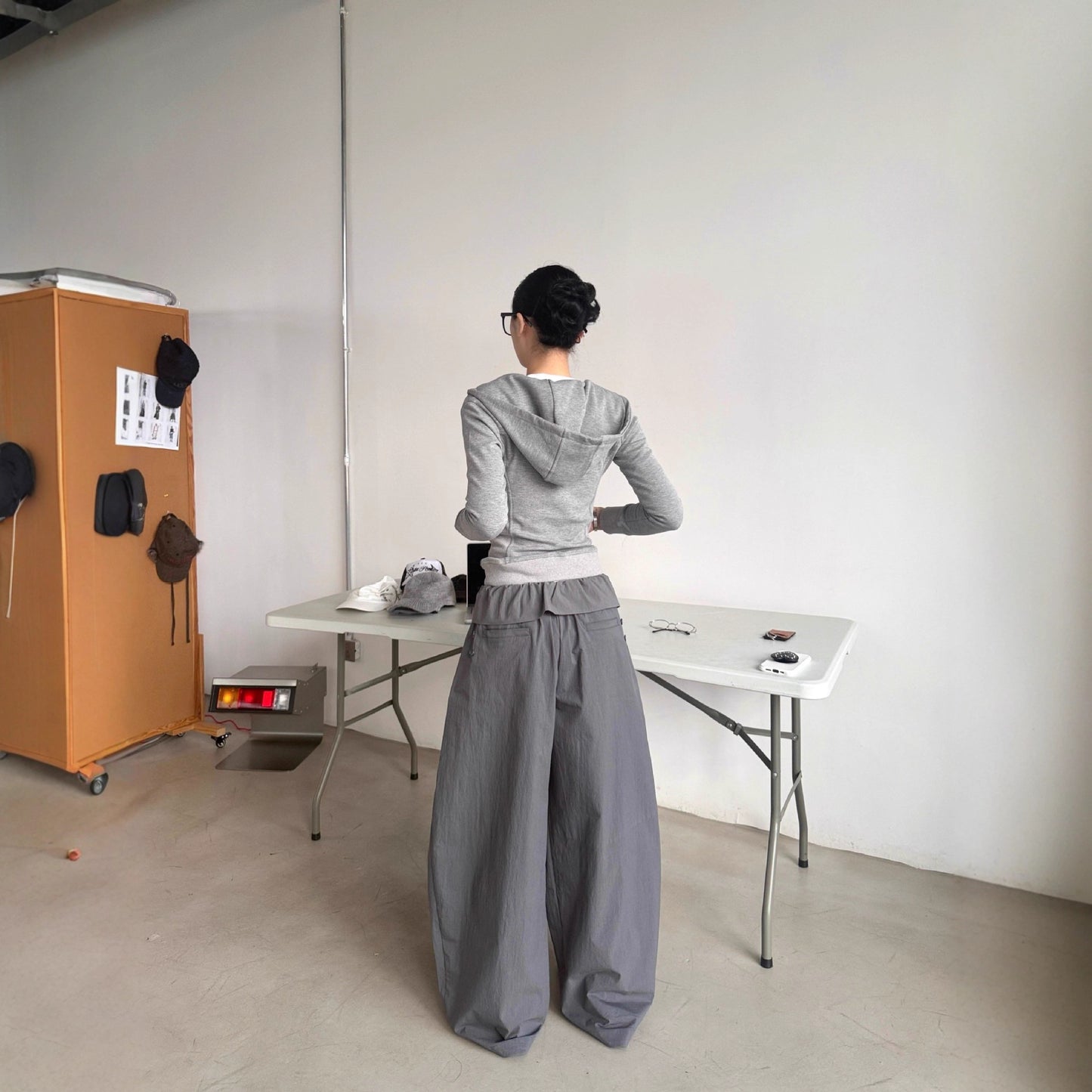 Women casual pant high waistloose