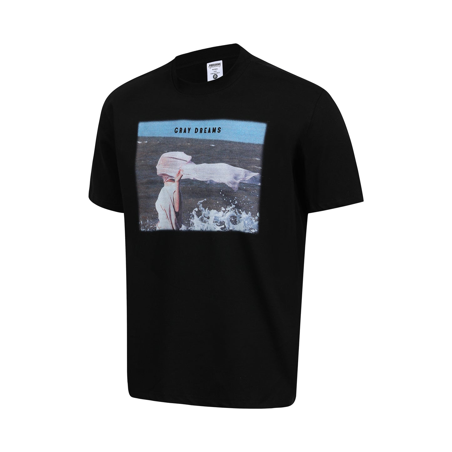 Mens T Shirts Vintage Crew Neck