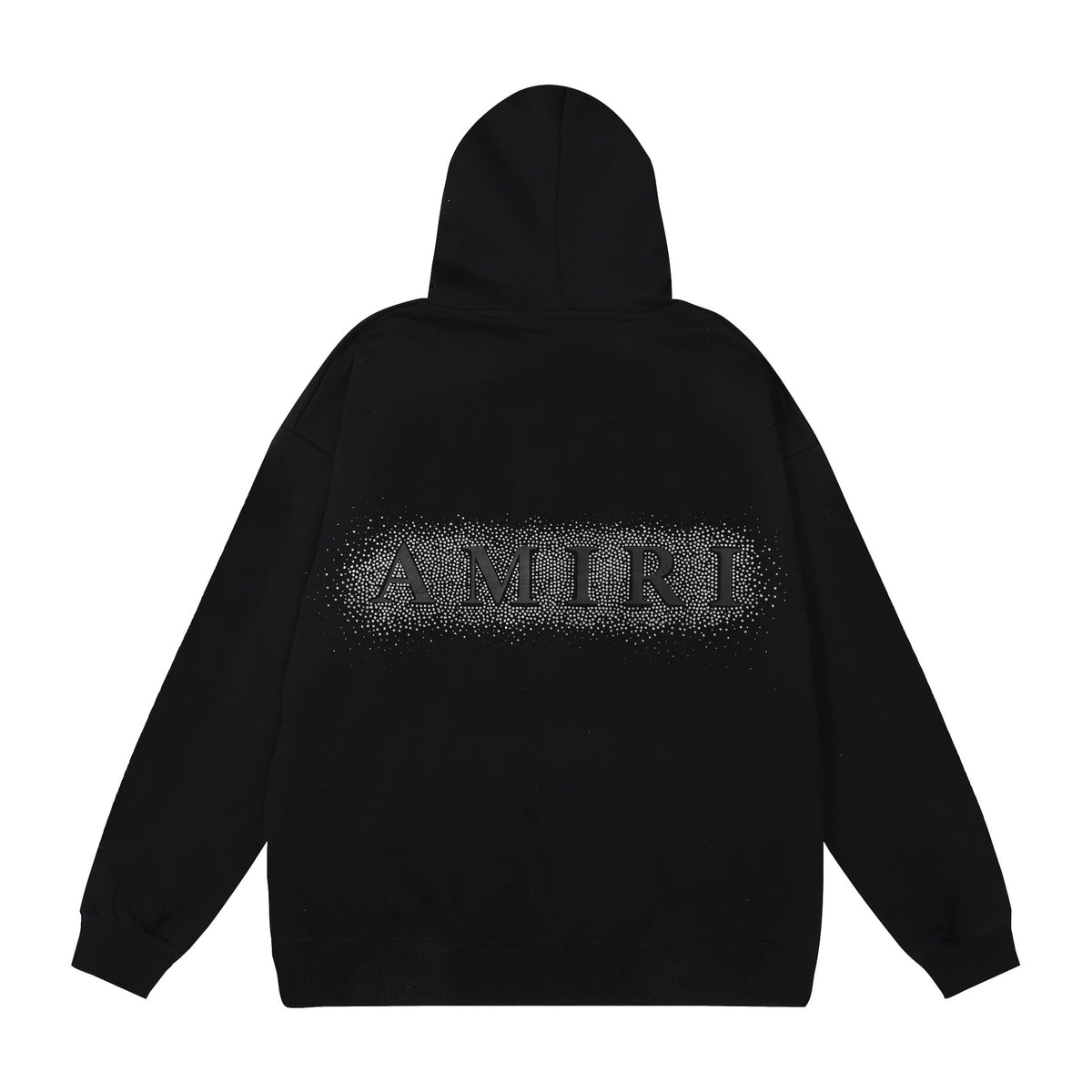 Amiri Hoodie OW Hot Diamond Letter Pattern Pullover Hooded Sweater Men and Women
