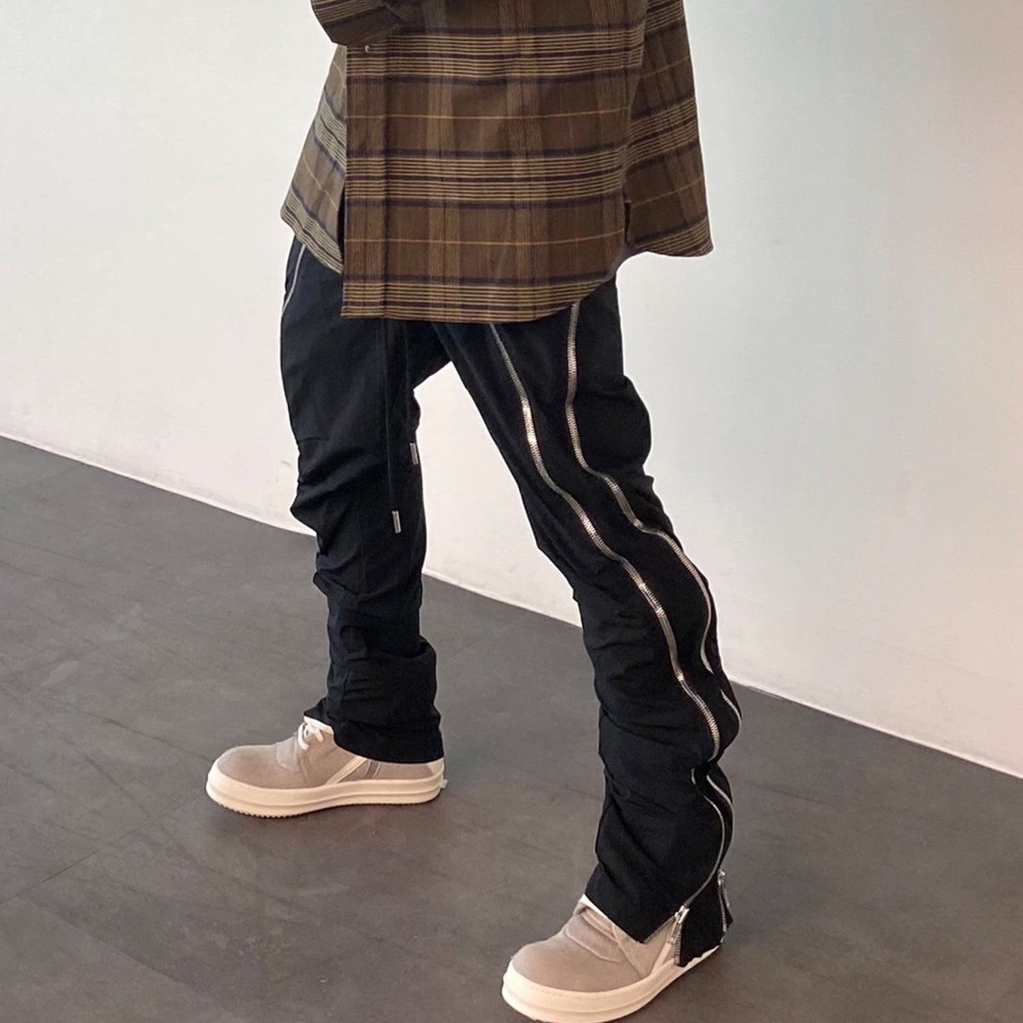 MIJKO Mens Vintage Pants MIJKO Mens UNDERMYCAR Style Casual Pants