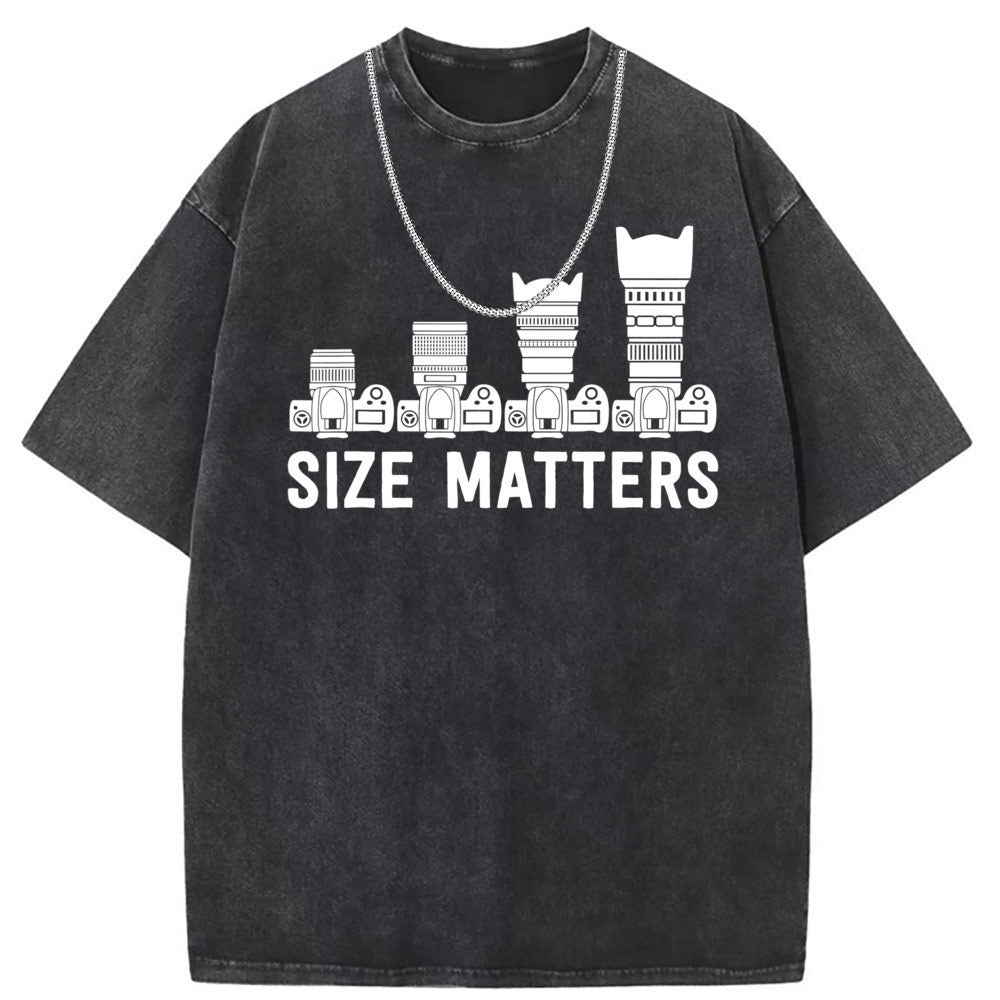 Men T Shirts Pure cotton round neck short-sleeved T-shirt women's washed and old