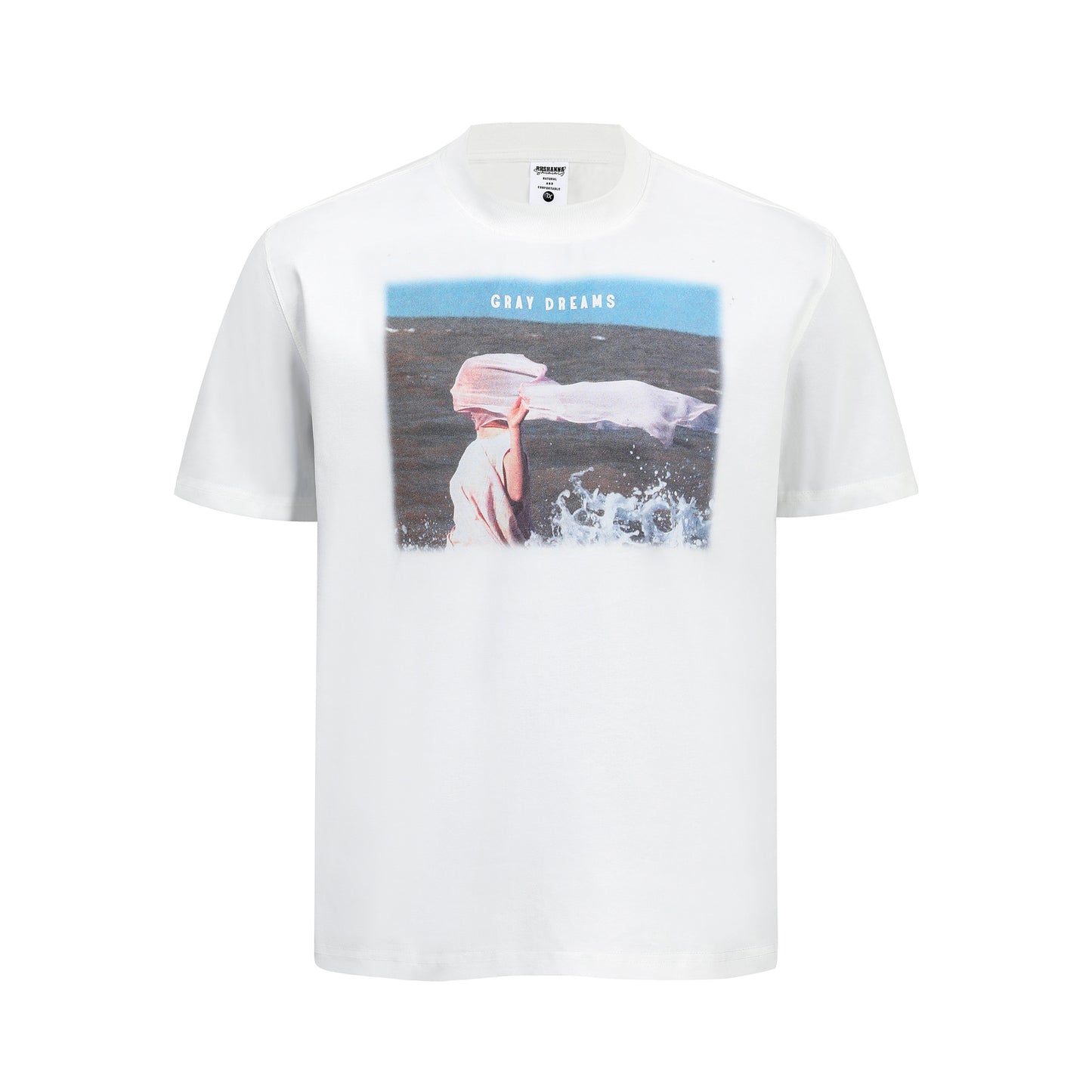 Mens T Shirts Vintage Crew Neck