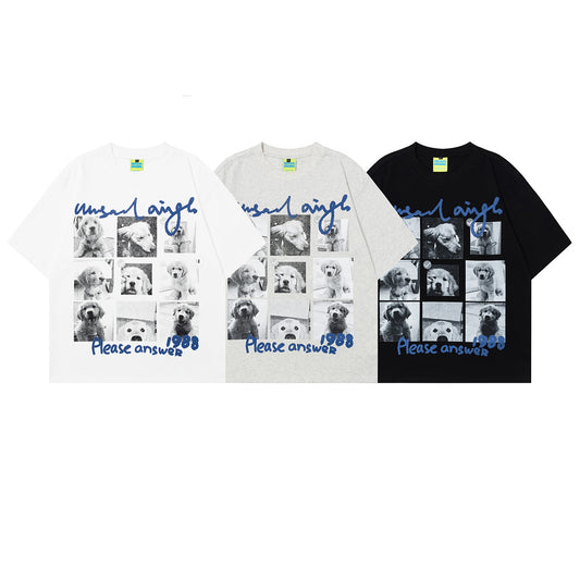 Men t shirts summerretroloose