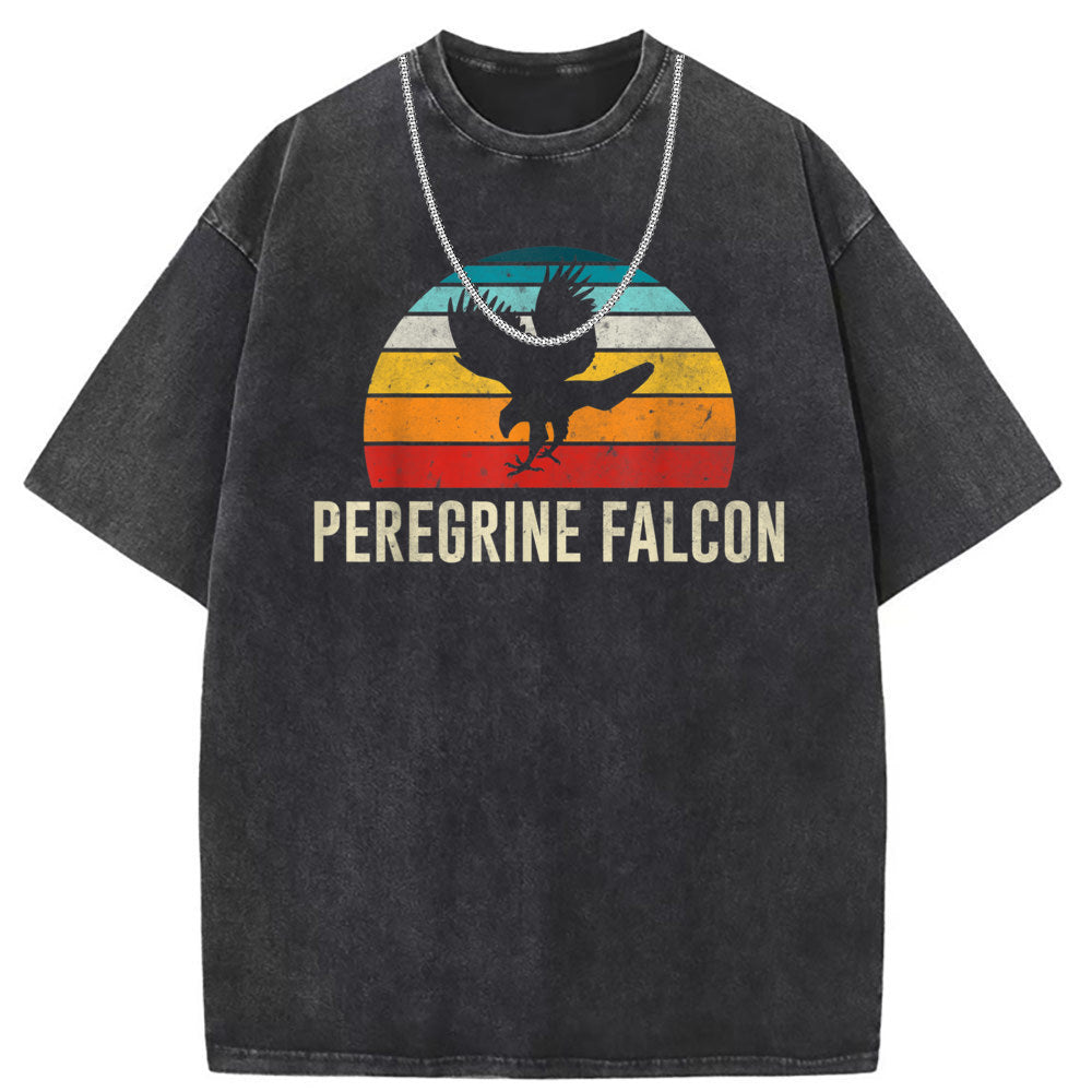 Men T Shirts Washed old punk short-sleeved T-shirt